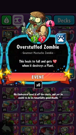 Overstuffed Zombie/Gallery | Plants vs. Zombies Wiki | Fandom