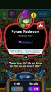 Poison Mushroom's statistics before update 1.6.27