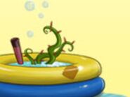 Tangle Kelp in a swimming pool as shown on the PopCap website