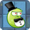 Laser Bean (stovepipe hat and mini tuxedo)