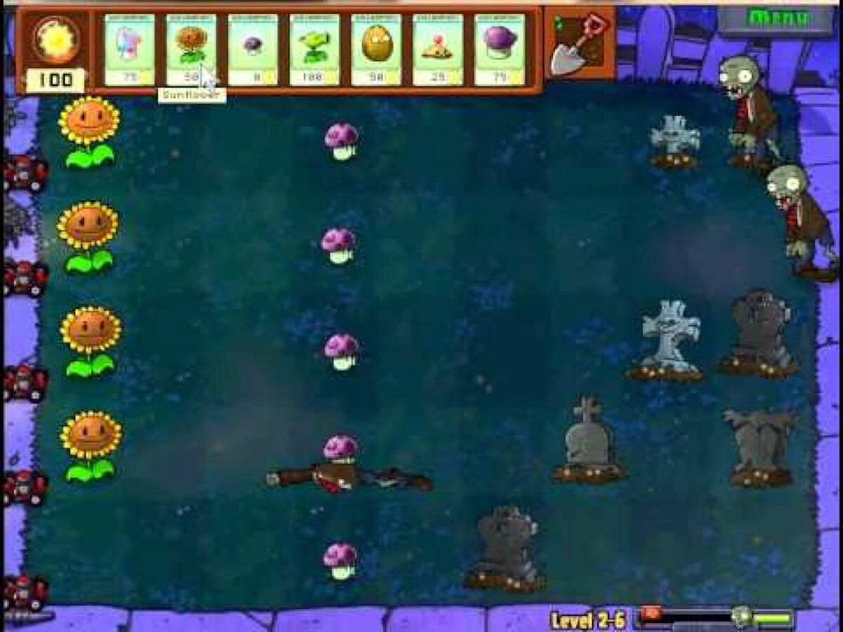 Level 2-7, Plants vs. Zombies Wiki