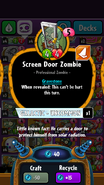 Screen Door Zombie's statistics