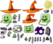 Lawn of Doom Zombie sprites 2