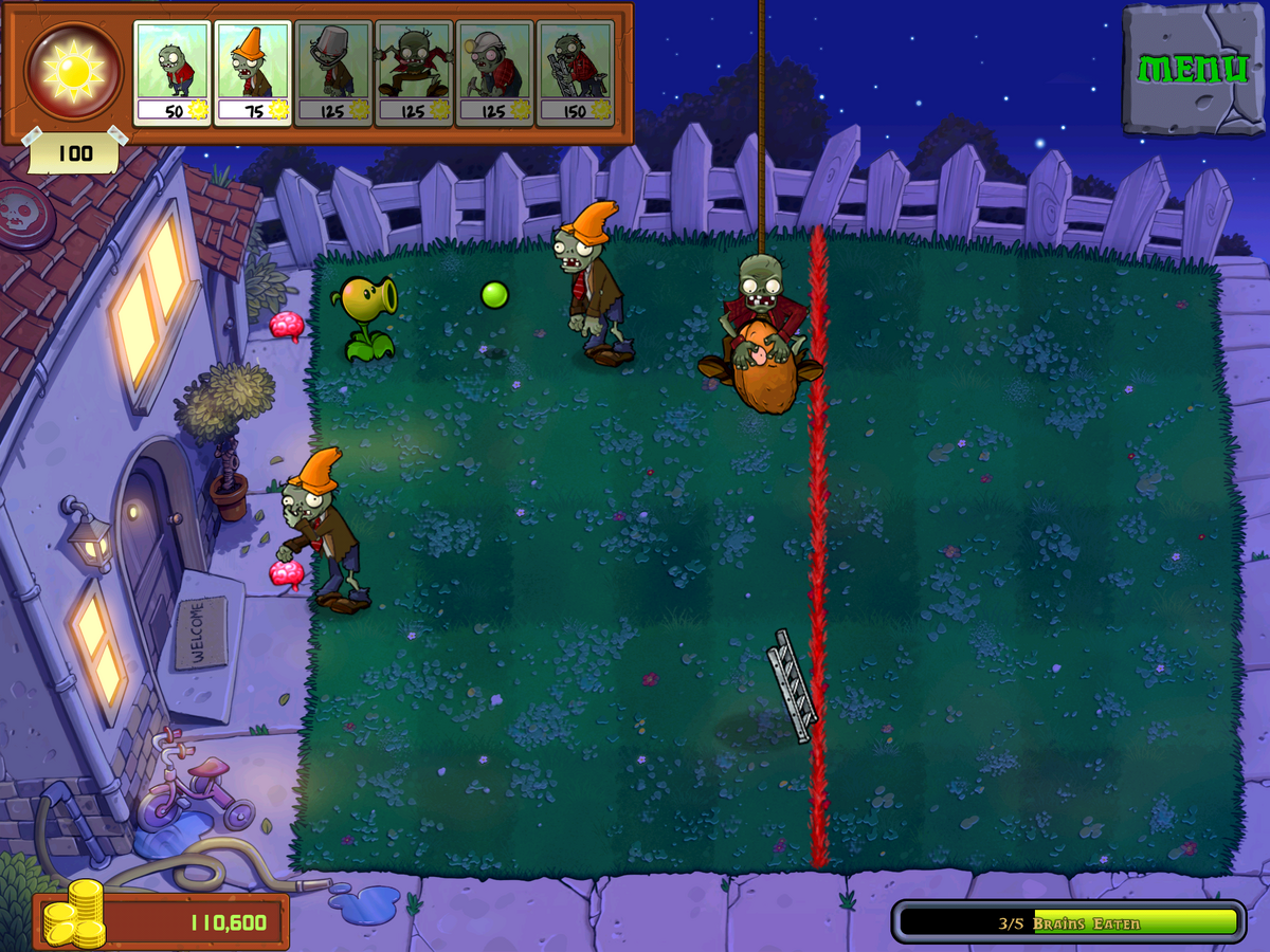 Plants vs. Zombies/Glitches, Plants vs. Zombies Wiki