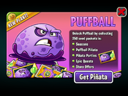 Puffball in an advertisement