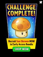 Sun-Shroom on the advertisement for the Early Access Bundle