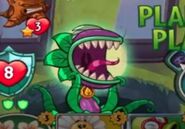 Chompzilla's expression when a legendary zombie is played