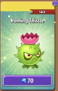 Homing Thistle in the store (Promoted, 9.6.1)