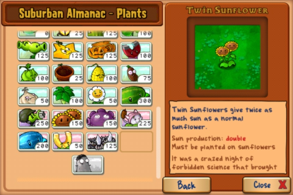 Twin Sunflower, Plants vs. Zombies Wiki