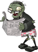 Another HD Newspaper Zombie (SVG)