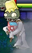 Buttered Jack-in-the-Box Zombie in the mobile port