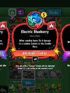 Electric Blueberry's statistics