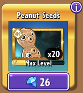 Pea-nut's seeds in the store (9.7.1, Gold)