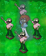 Another console port variants of Dancing Zombies and Backup Dancers dancing