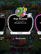 Magic Beanstalk's statistics