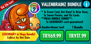 Briar Rose on the advertisement for the Valenbrainz Bundle