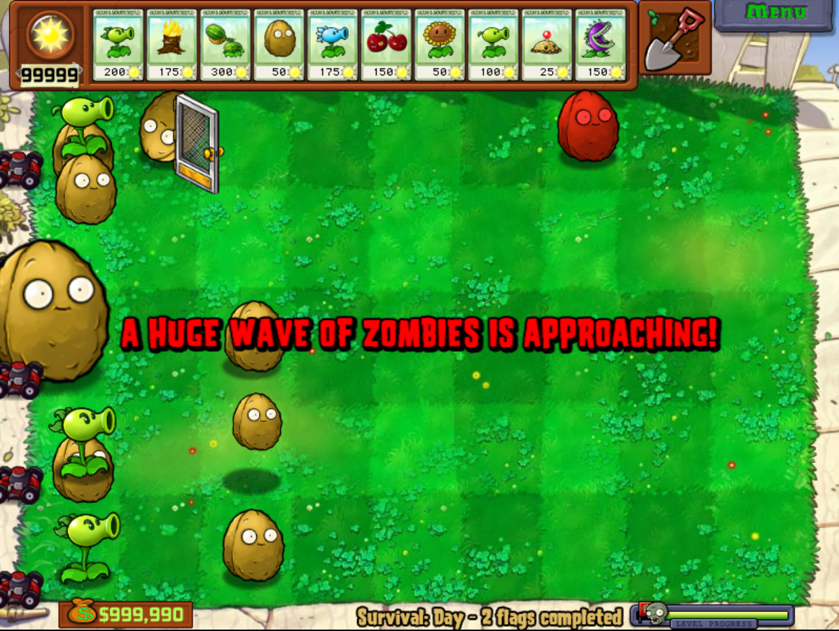 CHEAT PLANTS VS ZOMBIE NEW UPDATE!!