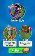 Unlocking Immorticia through a Premium Pack