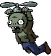 Propeller Zombie's animation