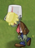 Buttered Buckethead Zombie