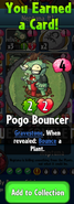 The player earning Pogo Bouncer after completing Neptuna's 4th Hero Quest