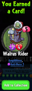 Earning Walrus Rider