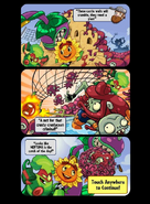 The third and final comic strip with the theme of Neptuna in the mission "Attack of the Tentacles!"