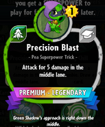 Precision Blast's statistics