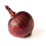 Red Onion on White