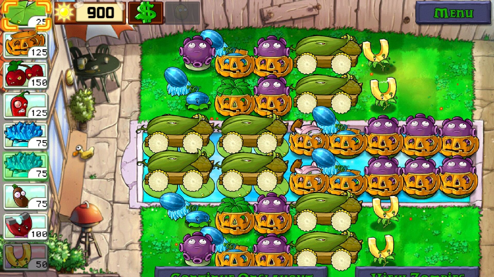 Last Stand (Plants vs. Zombies), Plants vs. Zombies Wiki