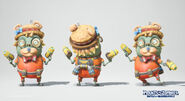 Concept model render of the Bear Picnic set (Plants vs. Zombies: Battle for Neighborville)