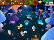 Buzzy Buzz's Mushroom Garden.