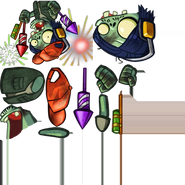 Fireworks Zombie's sprites