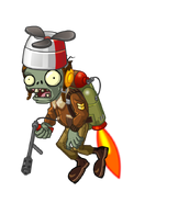 HD Buckethead Pilot Zombie