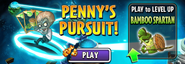 Bamboo Spartan in an advertisement for Penny's Pursuit