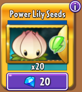 Power Lily's seeds in the store (Gold)