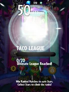 Ranking up from Taco League to Ultimate League