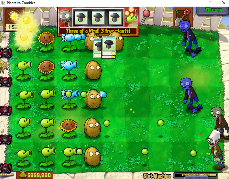 Plants vs Zombies Hack - TEAM WINTER MELON VS TEAM PEA PVZ VS ZOMBIES 