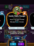 Zombie Middle Manager's statistics