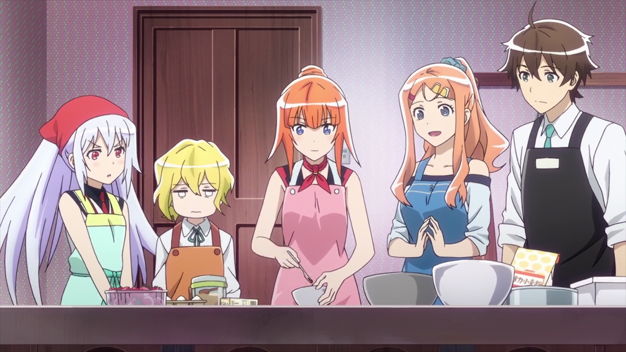 Isla, Tsukasa, Michiru and Zack, Plastic Memories