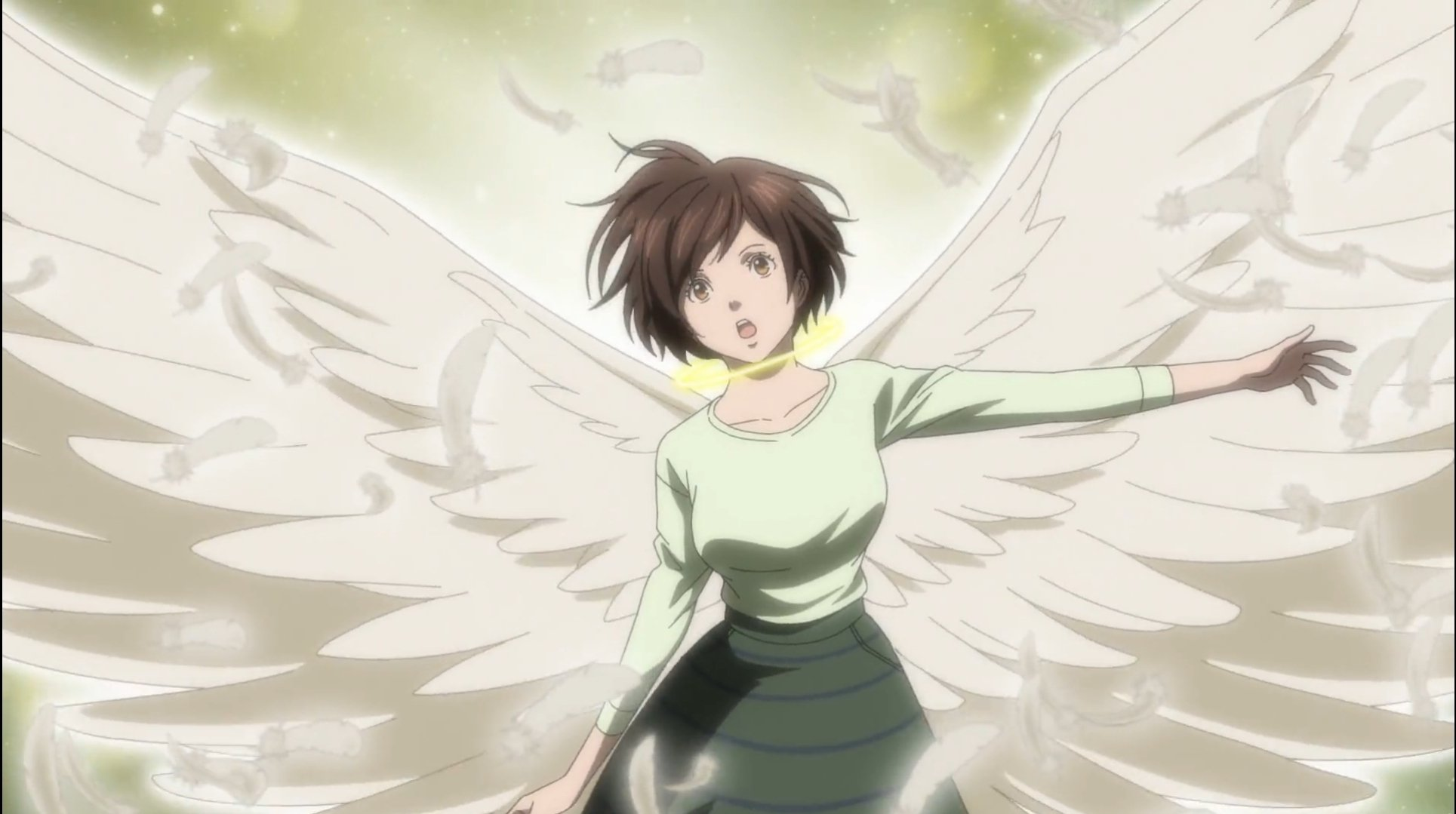 anime girl with wings