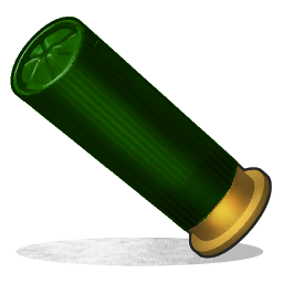 12 ga. Shotgun Shell from Heck - Green Slugs 