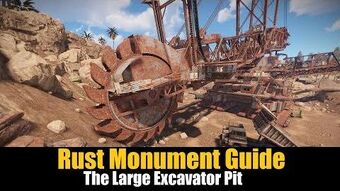 large excavator pit rust wiki fandom