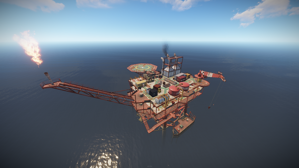 камеры на oil rig rust фото 30