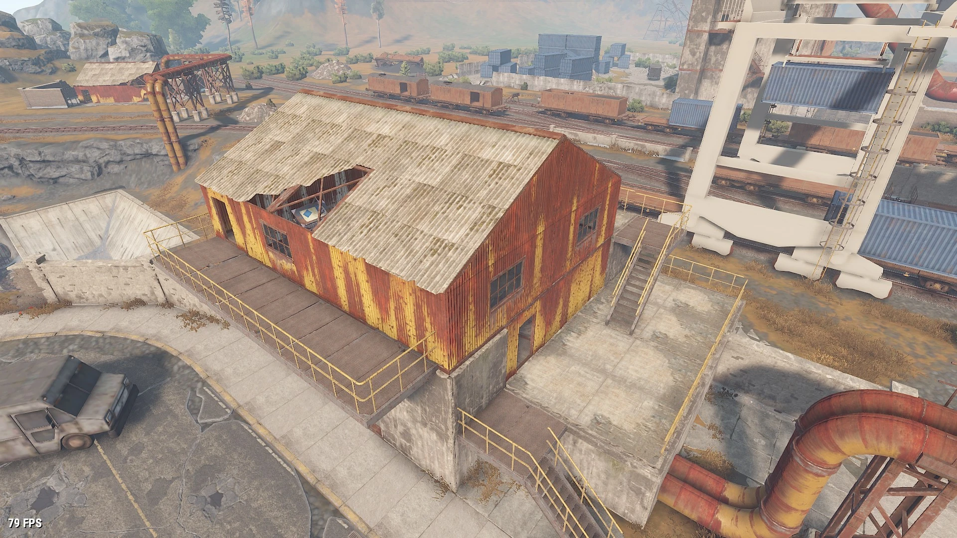 Rust Military Tunnels control Rust — Oil Rig guide
