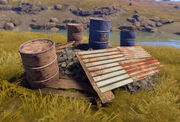 Junk Pile barrels