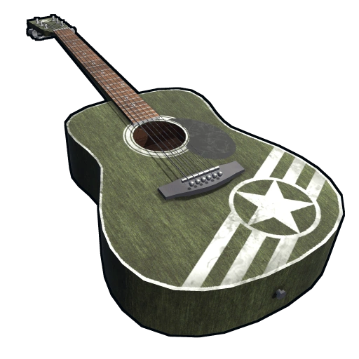 Army Acoustic Guitar Rust Wiki Fandom