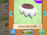 Rare Furry Arm Cuffs