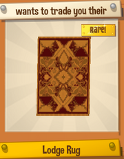 Rare Lodge Rug