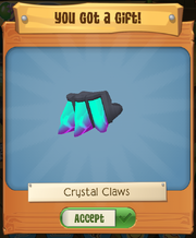 Crystal claws